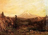 Thomas Hill Mount Shasta and Castle Lake, California painting